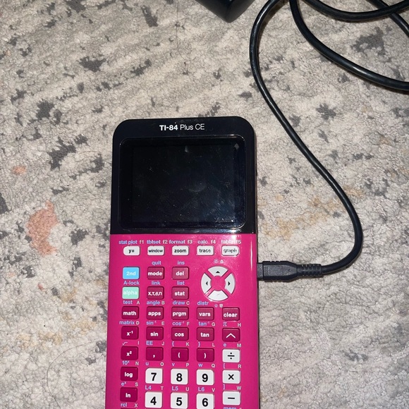Texas Instruments Pink Graphing Calculator - Picture 3 of 4